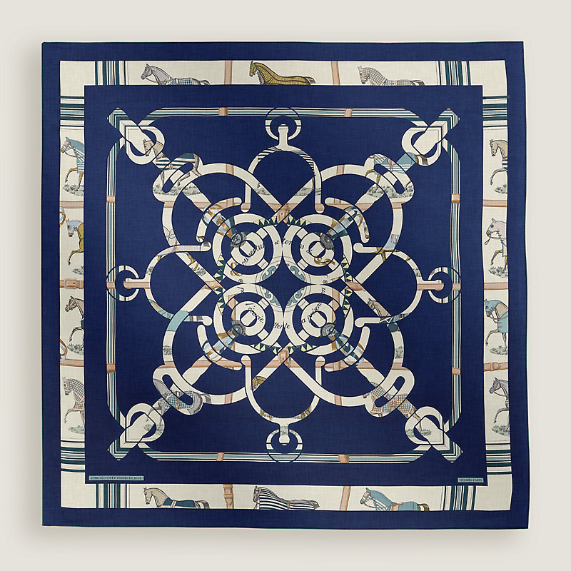 2024年レディースファッション福袋 Eperon China Mainland Hermès | 140 shawl Jour de Tenues et d'Or ニット/セーター